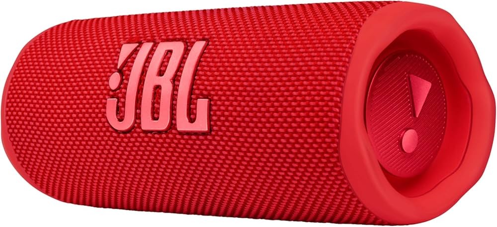 JBL FLIP 6 WATERPROOF PORTABLE BLUETOOTH SPEAKER-RED