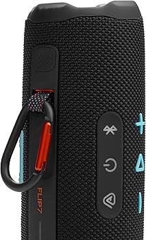 JBL Flip7 WaterProof Portable Bluetooth Speaker - Black/Orange