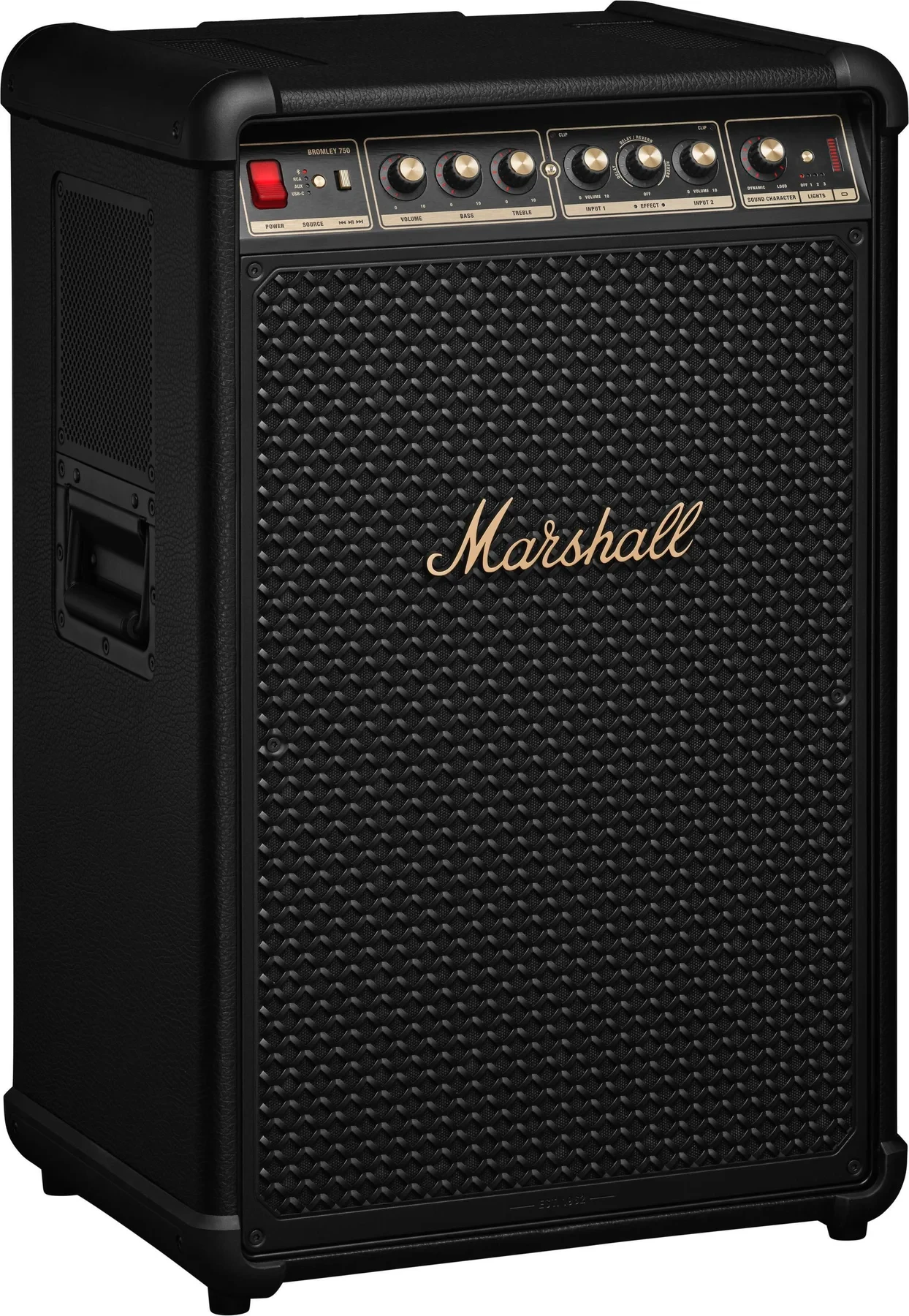 Marshall Bromley 750 Party Speaker - Black & Brass