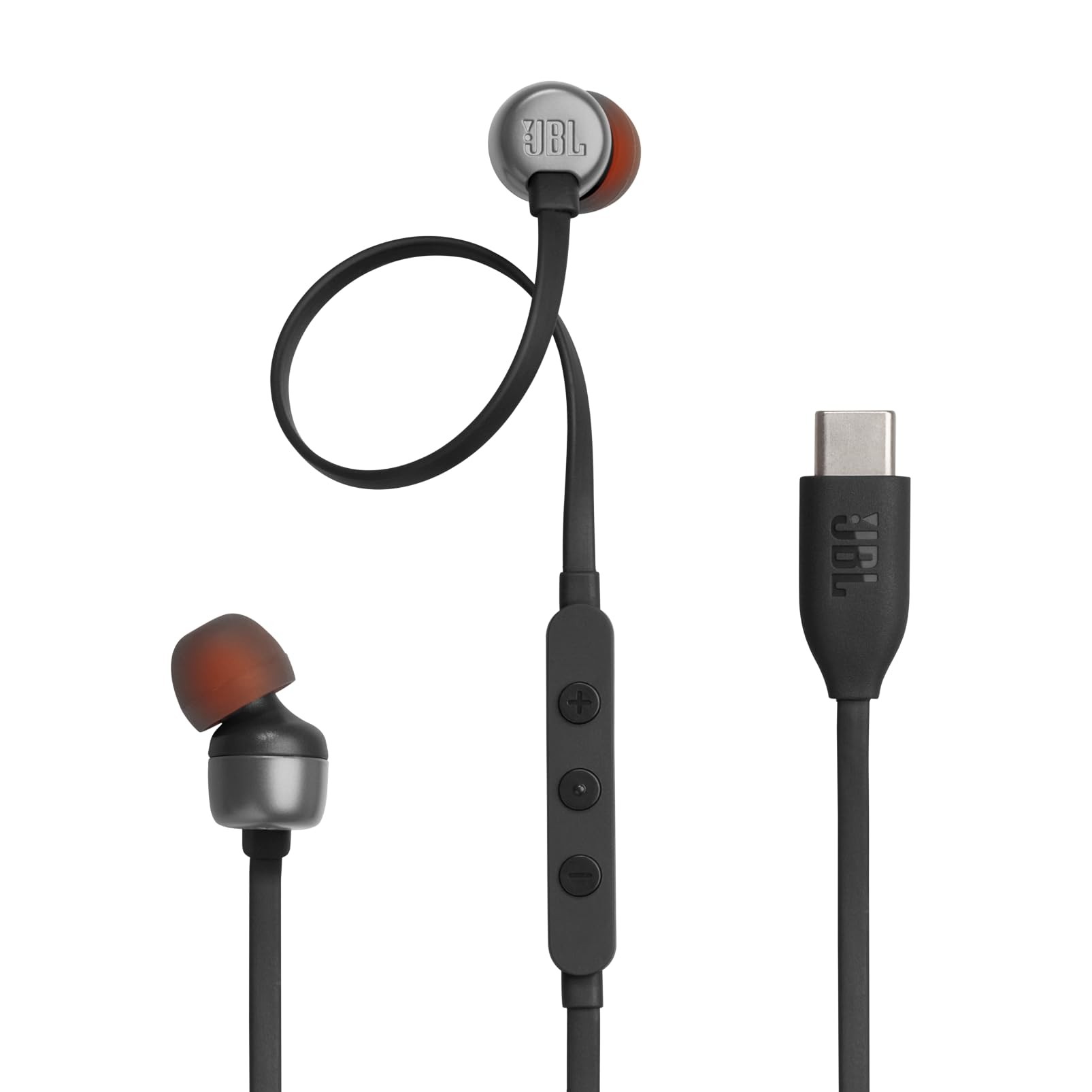 JBL T310C USB-C Wired Earphones - Black