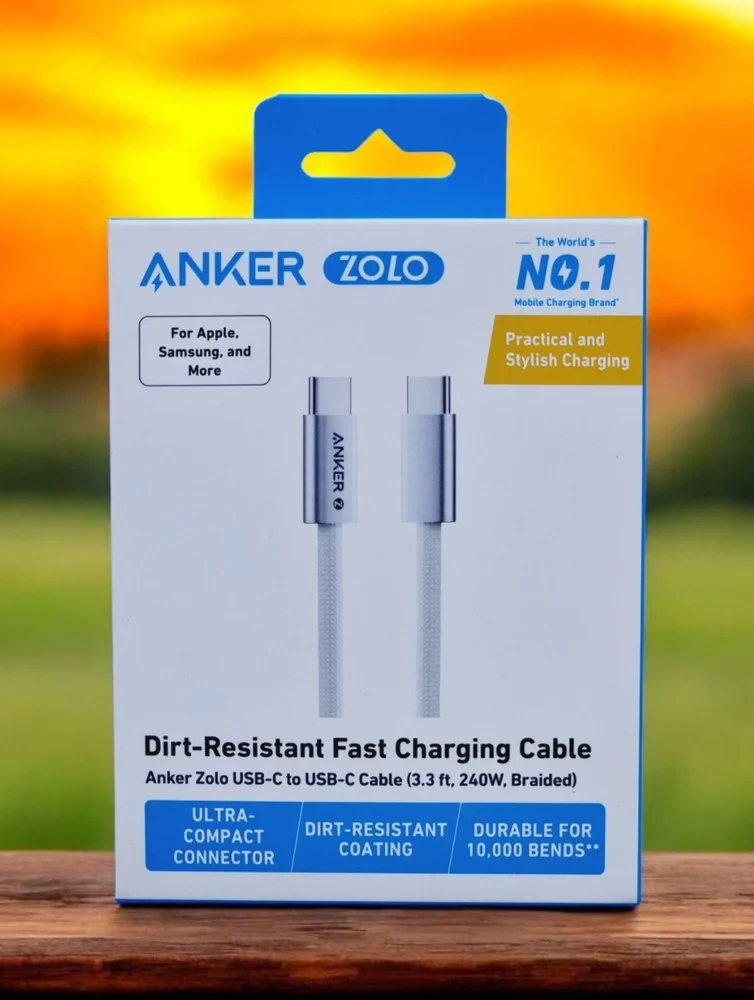 Anker Zolo Cable Usb-C to Usb-C 1.5m white