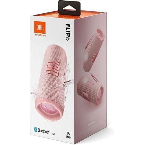 JBL FLIP 6 WATERPROOF PORTABLE BLUETOOTH SPEAKER-PINK