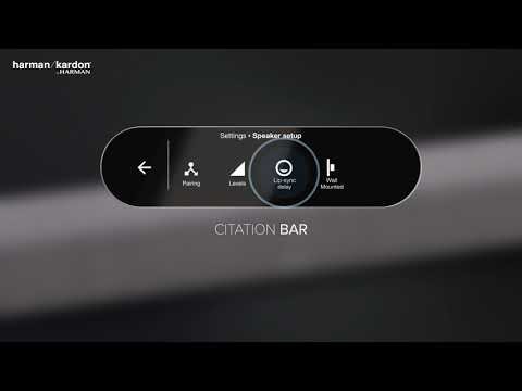 Harman Kardon Citation MultiBeam Soundbar 1100 w/ Subwoofer - Black