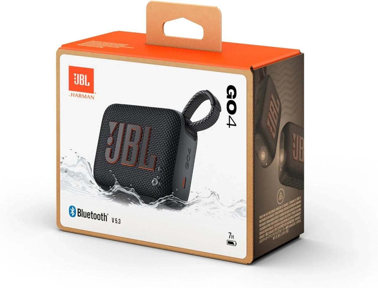 JBL GO 4 PORTABLE BLUETOOTH SPEAKER-BLACK