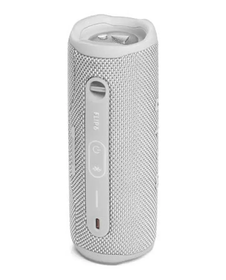 JBL FLIP 6 WATERPROOF PORTABLE BLUETOOTH SPEAKER-WHITE