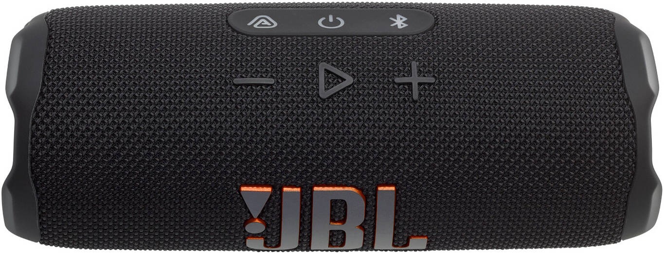 JBL Flip7 WaterProof Portable Bluetooth Speaker - Black/Orange