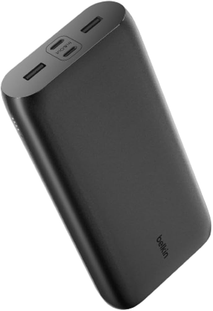 BELKIN 26K POWER BANK USB-C and USB-A 32W PD-BLACK